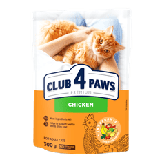 Club4Paws Premium pre mačky s kuracim mäsom 300g