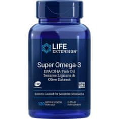 Life Extension Doplnky stravy Super OMEGA3 Epa Dha With Sesame Lignans Olive Extract