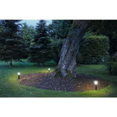 SLV BIG WHITE ALPA MUSHROOM 40, vonkajšie stojaca lampa, TC- (D, H, T, Q) SE, IP55, šedý kameň, pr./V 16/40 cm, max. 24 W 228935