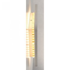 SLV BIG WHITE PLASTRO SQUARE, nástenné svietidlo, opasok LED, 3000K, hranaté, biela sadra, max. 10,8 W 148019