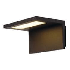 SLV BIG WHITE ANGOLUX WALL, vonkajšie nástenné svietidlo, LED, 3000K, IP44, antracit, 36 SMD LED, max. 7,51 W 231355