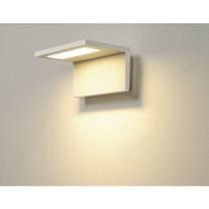 SLV BIG WHITE ANGOLUX WALL, vonkajšie nástenné svietidlo, LED, 3000K, IP44, biele, 36 SMD LED, max. 7,51 W 231351