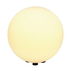 SLV BIG WHITE ROTOBALL FLOOR 40, vonkajšie stojaca lampa, TC- (D, H, T, Q) SE, IP44, guľa, biela, priemer. 40 cm, max. 24 W 227220