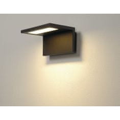 SLV BIG WHITE ANGOLUX WALL, vonkajšie nástenné svietidlo, LED, 3000K, IP44, antracit, 36 SMD LED, max. 7,51 W 231355