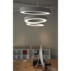 SLV BIG WHITE MEDO RING 60, závesné svietidlo, LED, biele, priemer. 60 cm, vr. ovládače LED 133841