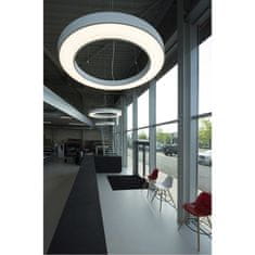 SLV BIG WHITE MEDO RING 90, závesné svietidlo, LED, biele, priemer. 90 cm, vr. ovládače LED 133851