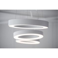 SLV BIG WHITE MEDO RING 60, závesné svietidlo, LED, biele, priemer. 60 cm, vr. ovládače LED 133841