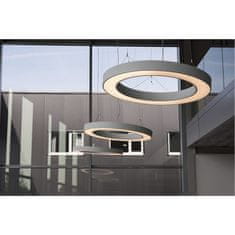 SLV BIG WHITE MEDO RING 90, závesné svietidlo, LED, biele, priemer. 90 cm, vr. ovládače LED 133851