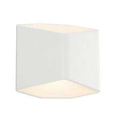 SLV BIG WHITE CARIS WL-2, nástenné svietidlo, LED, 3000K, biele, 11 W 151711