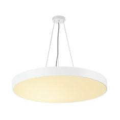 SLV BIG WHITE MEDO 90, stropné svietidlo, LED, 3000K, okrúhle, biele, priemer. 90 cm, s možnosťou prevybavení na závesné svietidlo, 120 W 135171