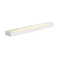 SLV BIG WHITE SEDO 14, nástenné svietidlo, LED, 3000K, hranaté, biele, satinované sklo, D / Š / V 59,5 / 8,5 / 4 cm, 17 W 151781