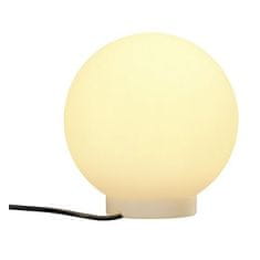 SLV BIG WHITE ROTOBALL FLOOR 25, vonkajšie stojaca lampa, TC- (D, H, T, Q) SE, IP44, guľa, biela, priemer. 25 cm, max. 24 W 227219