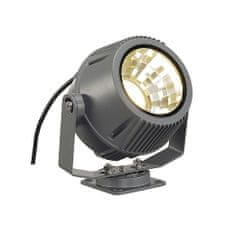 SLV BIG WHITE FLAC BEAM, vonkajšie fasádne svietidlo, LED, 3000K, IP65, šedý kameň, s modulom Philips DLMi 1800lm, 27W 231072