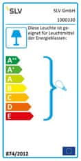 SLV BIG WHITE THEO UP / DOWN, nástenné svietidlo, QPAR51, antracit, max. 2x50W 1000330