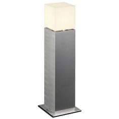 SLV BIG WHITE SQUARE POLE 60, vonkajšie stojaca lampa, TC-TSE, IP44, hranatá, nerezová oceľ 304, D / Š / V 18/18/60 cm, max. 20W 1000345