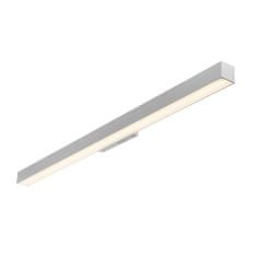 SLV BIG WHITE Q-LINE, nástenné svietidlo, LED, 3000K, strieborné sivé 1000670