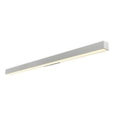 SLV BIG WHITE Q-LINE, nástenné svietidlo, LED, 3000K, strieborné sivé 1000670