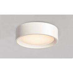 SLV BIG WHITE PLASTRO, stropné svietidlo, LED, biele, sadra, 3000K 148005