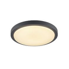 SLV BIG WHITE Ainos, stropné svietidlo, LED, 3000K, okrúhle, antracit 229965