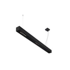 SLV BIG WHITE Q-LINE PD LED vnútorné závesné svietidlo, 1m, BAP, čierna, 3000K 1000933