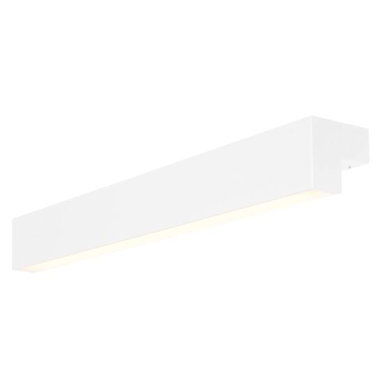 SLV BIG WHITE L-LINE 60 LED nástenné a stropné svietidlo, IP44, 3000K, 1500L, biele 1001299