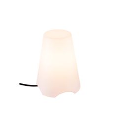 SLV BIG WHITE KIROCONE TL vonkajší stolný lampa, E27, IP44, biela, max. 60W 1001778