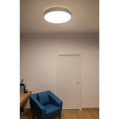 SLV BIG WHITE MEDO 90 CL CORONA, LED, vnútorné stropné nadstavbové svietidlo, TRIAC, šedá, 3000 / 4000K 1001880