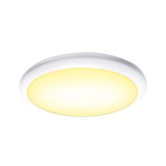 SLV BIG WHITE Ruba 16 CW LED, vonkajšie nástenné a stropné nadstavbové svietidlo, biela, IP65, 3000 / 4000K 1001910