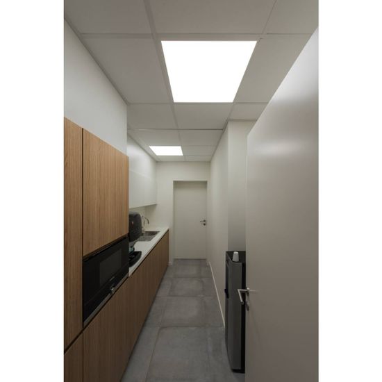 SLV BIG WHITE LED PANEL 620x620 Indoor, stropné vstavané LED svietidlo, biele, 3000K, UGR a lt; 19 1003073