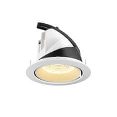 SLV BIG WHITE GIMBLE IN 150 Indoor, stropné vstavané LED svietidlo, biele, 3000K 1002888