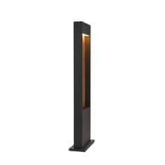 SLV BIG WHITE Flatt POLE 65 Outdoor, stojacie LED svietidlo, 3000K, IP65, antracitové / hnedé 1002957