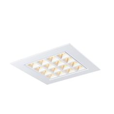 SLV BIG WHITE Pavan 600x600 Indoor, stropné vstavané LED svietidlo, biele, 3000K, UGR a lt; 19 1003076