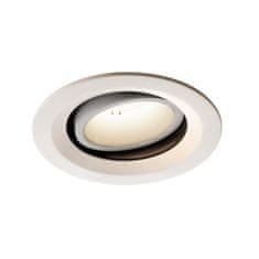 SLV BIG WHITE NUMINOS MOVE DL M vnútorné LED zápustné stropné svietidlo biela/biela 4000 K 20° otočné a výkyvné 1003614