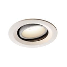 SLV BIG WHITE NUMINOS MOVE DL M vnútorné LED zápustné stropné svietidlo biela/biela 4000 K 55° otočné a výkyvné 1003620