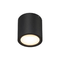 SLV BIG WHITE OCULUS CL vnútorné LED nástenné a stropné prisadené svietidlo čierne DIM-TO-WARM 2000-3000 K 1004666