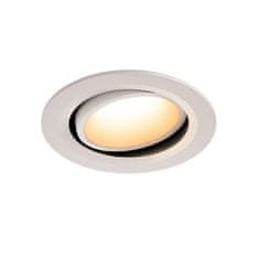 SLV BIG WHITE NUMINOS MOVE DL L vnútorné LED zápustné stropné svietidlo biela/biela 3000 K 20° otočné a výkyvné 1003662