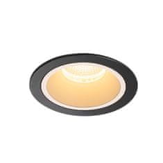 SLV BIG WHITE NUMINOS DL L vnútorné LED zápustné stropné svietidlo čierna/biela 3000 K 55° 1003944