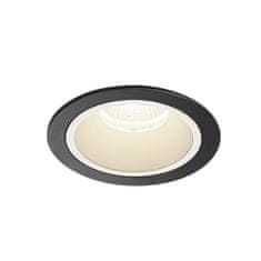 SLV BIG WHITE NUMINOS DL L vnútorné LED zápustné stropné svietidlo čierna/biela 4000 K 55° 1003968