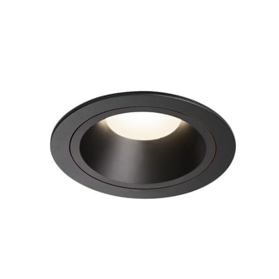 SLV BIG WHITE NUMINOS DL L vnútorné LED zápustné stropné svietidlo čierna/čierna 4000 K 55° 1003967