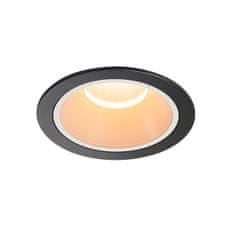 SLV BIG WHITE NUMINOS DL XL vnútorné LED zápustné stropné svietidlo čierna/biela 2700 K 55° 1003992
