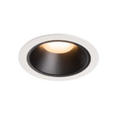 SLV BIG WHITE NUMINOS DL XL vnútorné LED zápustné stropné svietidlo biela/čierna 2700 K 20° 1003997