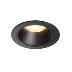 SLV BIG WHITE NUMINOS DL XL vnútorné LED zápustné stropné svietidlo čierna/čierna 3000 K 40° 1004012