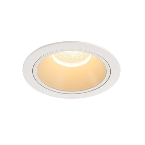 SLV BIG WHITE NUMINOS DL XL vnútorné LED zápustné stropné svietidlo biela/biela 3000 K 20° 1004022