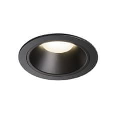 SLV BIG WHITE NUMINOS DL XL vnútorné LED zápustné stropné svietidlo čierna/čierna 4000 K 55° 1004039