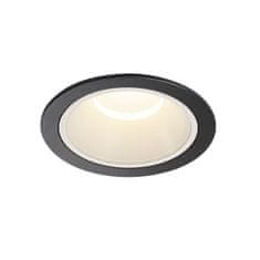 SLV BIG WHITE NUMINOS DL XL vnútorné LED zápustné stropné svietidlo čierna/biela 4000 K 20° 1004034