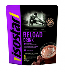 Isostar Nápoj RELOAD POWDER AFTER SPORT (Doy Pack) čokoláda 450g