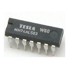 HADEX 74ALS03 4x 2-vstup NAND /MH74ALS03,MH54ALS03/, DIL14 /7403/