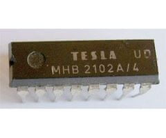 HADEX MHB2102A/4 - MNOS RAM 1024bit, DIP16
