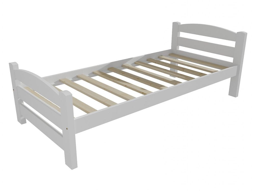eoshop Detská posteľ DP 008 (Rozmer: 80 x 200 cm, Farba dreva: farba biela)
