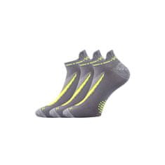 Voxx 3PACK ponožky sivé (Rex 10) - veľkosť L
